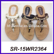 Chaussures de sandales indiennes pvc chaussures chaussures nudité plage chaussures femme sandale d&#39;été